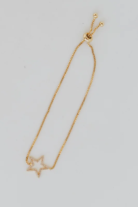 Flash Jewelry Sale – Get Stunning Pieces At Low Prices FINAL SALE - Lilah Gold Rhinestone Star Charm Bracelet Flash Jewelry Sale – Get Stunning Pieces At Low Prices FINAL SALE - Lilah Gold Rhinestone Star Charm Bracelet