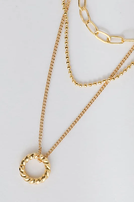 Flash Jewelry Sale – Get Stunning Pieces At Low Prices Maddy Gold Layered Chain Necklace Flash Jewelry Sale – Get Stunning Pieces At Low Prices Maddy Gold Layered Chain Necklace