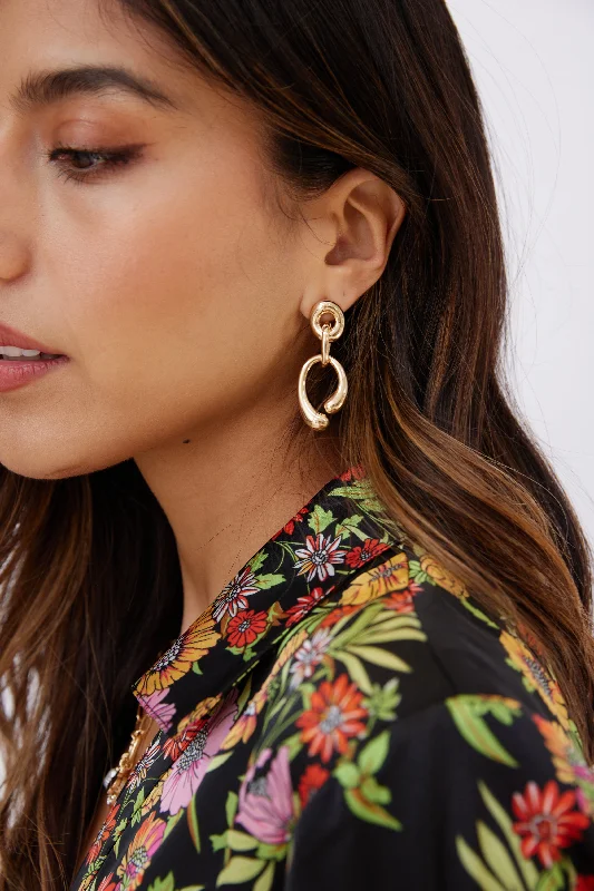 Elegant Jewelry Styles At Budget-Friendly Prices Madison Open Oval Link Earrings