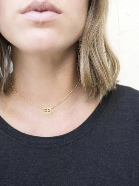 Shop Dazzling Rings, Earrings, And More At Special Discounts Mama Bear Necklace