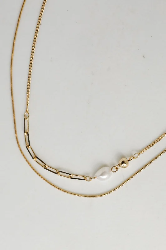 The Perfect Jewelry Piece At The Perfect Discount Mary Gold Layered Chain Necklace