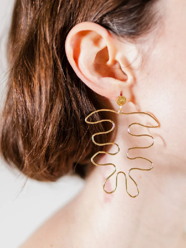 Limited-Stock Jewelry Sale – Shop Before It's Gone Matisse Wire Earrings - Gold