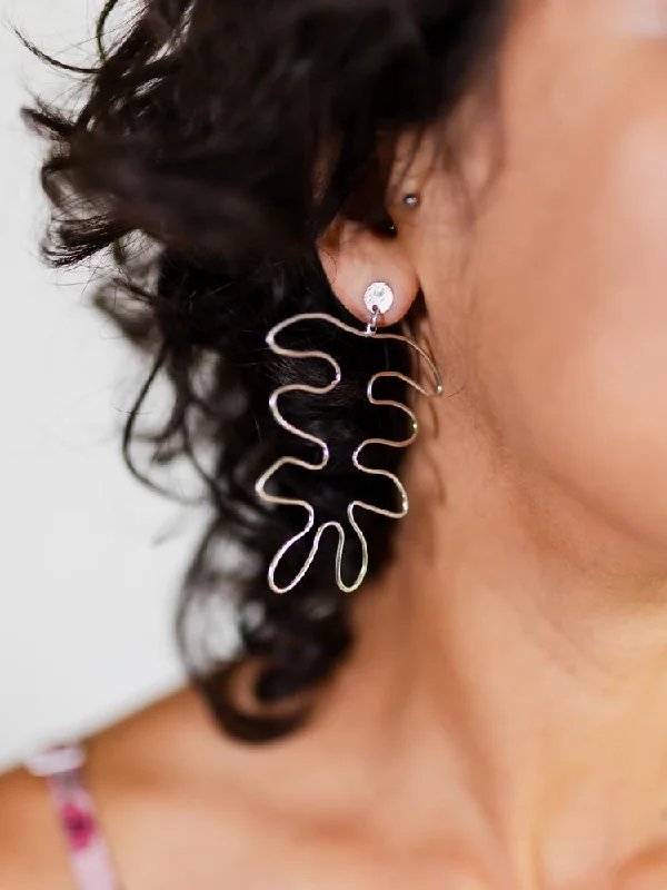 Breathtaking Jewelry At Limited-Time Savings Matisse Wire Earrings - Silver