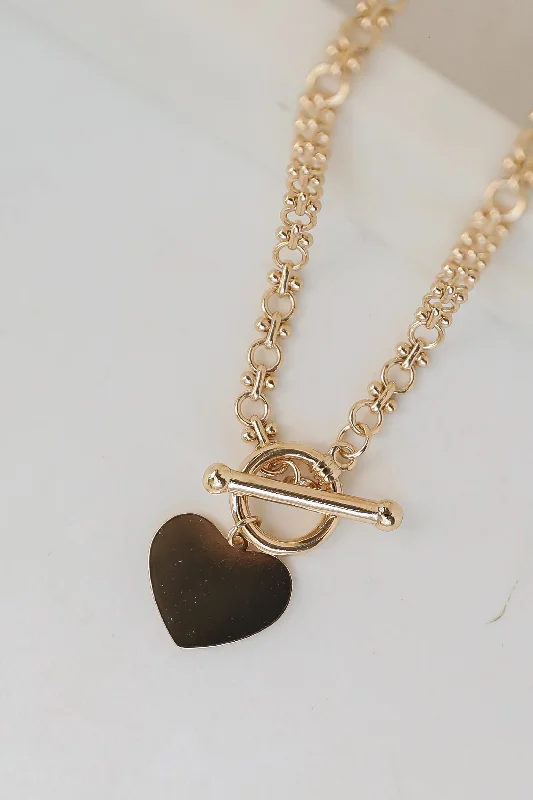 Special Jewelry Deals – Upgrade Your Collection Millie Gold Heart Charm Necklace