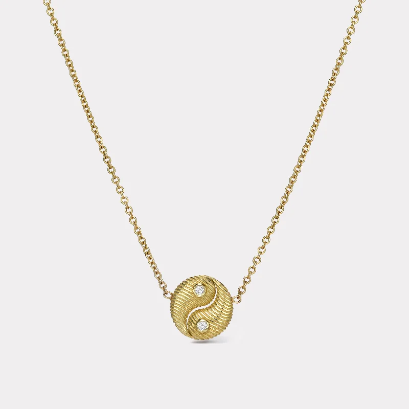 Shop High-Quality Jewelry At Jaw-Dropping Discounts Mini All Gold Yin Yang Pendant
