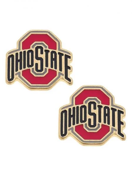 Huge Savings On Timeless Jewelry Collections Ohio State Enamel Stud Earrings