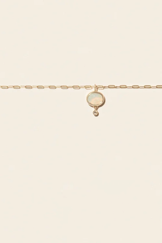 Special Sale On Handcrafted Jewelry – Shop Today Opale Necklace - Yellow Gold