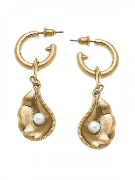 Oyster Earrings