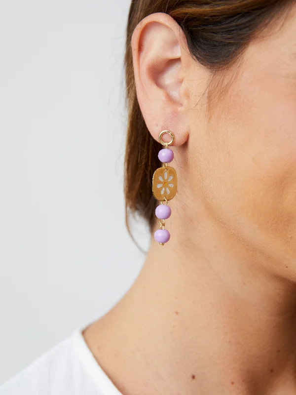 Limited-Time Jewelry Sale – Don't Miss Out On Dazzling Discounts Painted Daisy Dangle Earrings - Lavender Limited-Time Jewelry Sale – Don't Miss Out On Dazzling Discounts Painted Daisy Dangle Earrings - Lavender