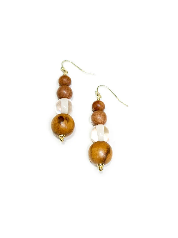 Seasonal Jewelry Sale – Upgrade Your Collection Pauline Wood Earrings - Wood