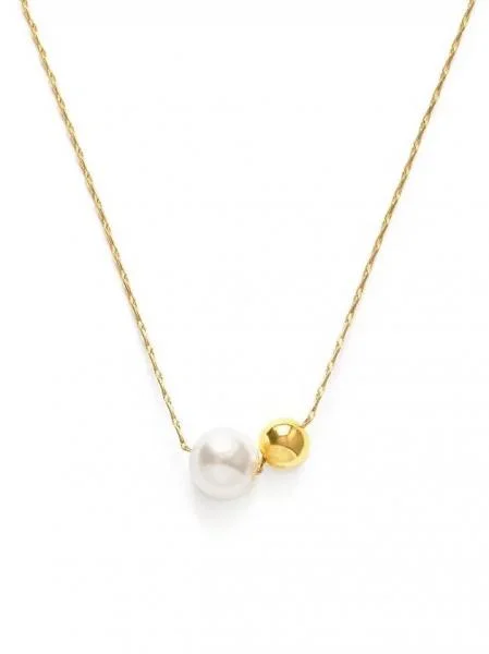 Elegant Rose Gold Jewelry For A Stylish Touch Pearl Orbit Necklace