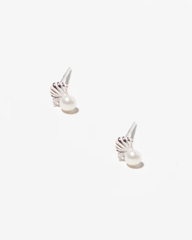 Get The Sparkle You Love At Prices You Adore Pearl Shell Stud Earrings