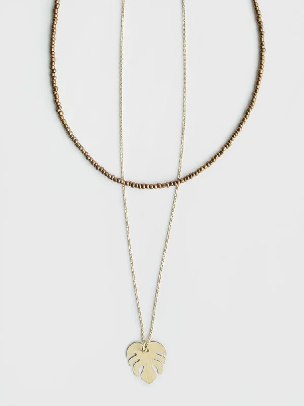 Buy More, Save More On Stunning Jewelry Pieces Philo Necklace - Cocoa