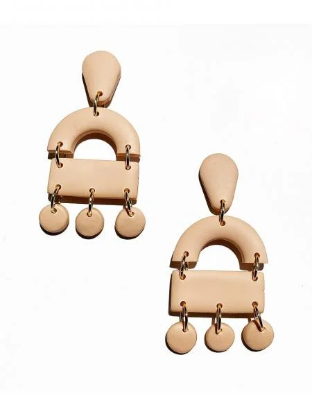 Limited-Time Offer On Elegant Jewelry Pieces Princess Chandelier Earrings - Sand