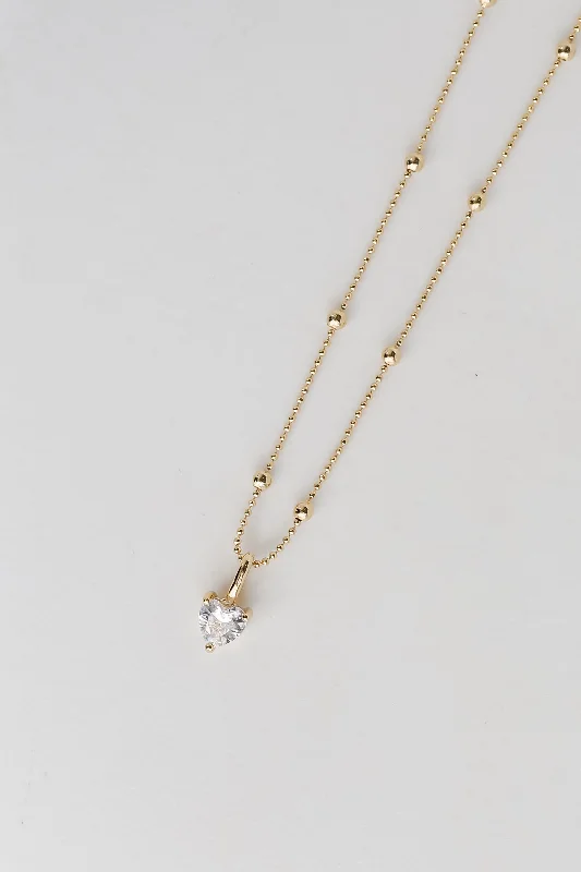 Fine Jewelry, Limited-Time Offers Available Quinn Gold Gemstone Heart Charm Necklace Fine Jewelry, Limited-Time Offers Available Quinn Gold Gemstone Heart Charm Necklace