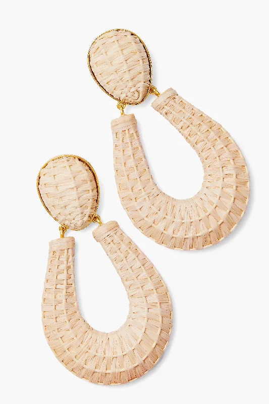 Handcrafted Beauty At Affordable Prices Raffia Indra Earrings