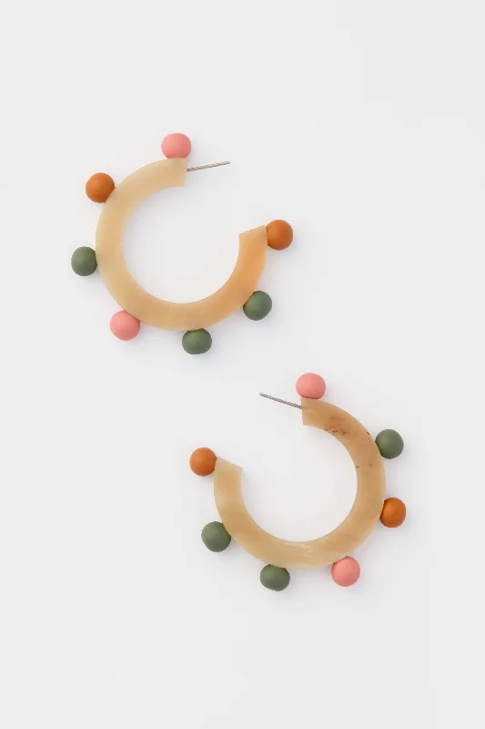Limited-Time Jewelry Sale – Don't Miss These Deals Rainbow Bead Hoops