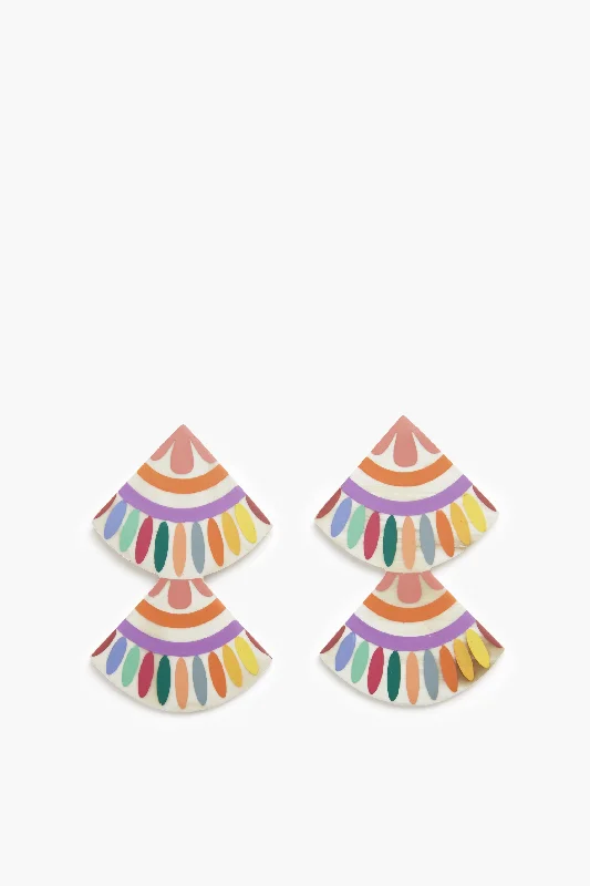 Jewelry Deals That Outshine The Rest Rainbow Double Tile Earrings