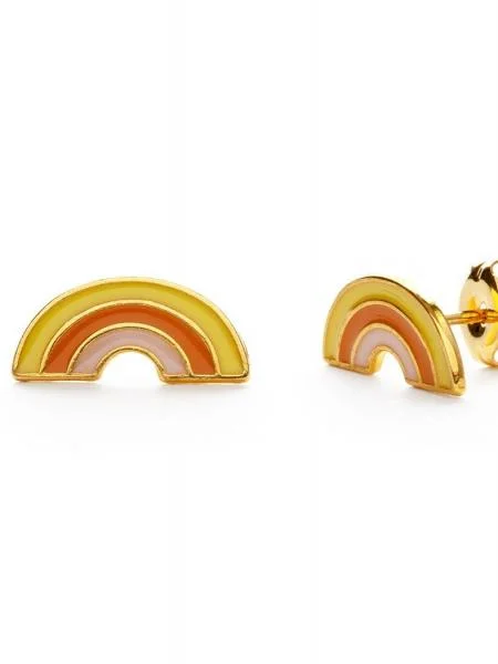 Rainbow Stud Earrings