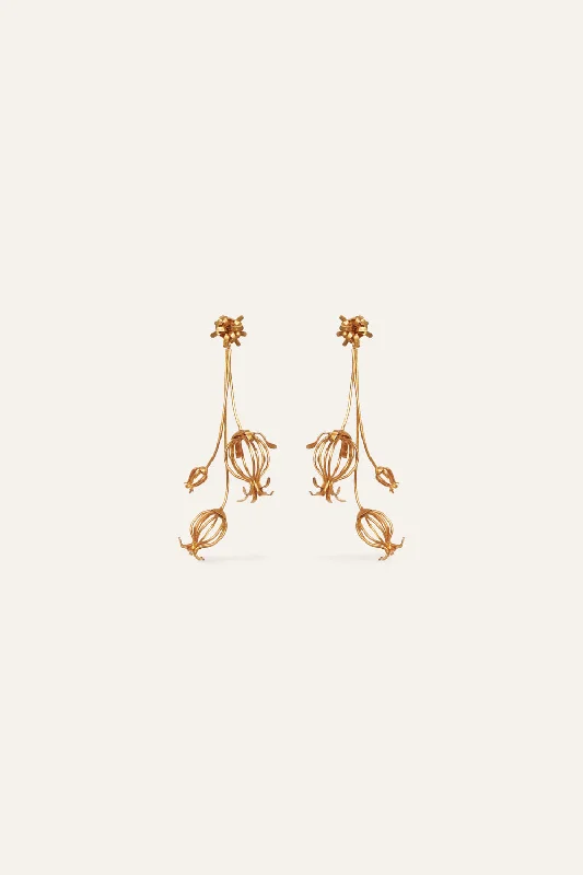 Remembrance Earrings in Gold