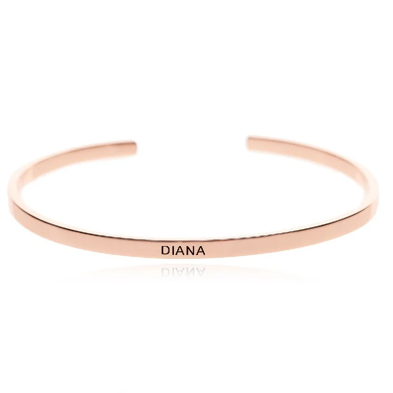 Gorgeous Jewelry, Limited-Time Savings Rose Gold Custom Name Bracelet Gift