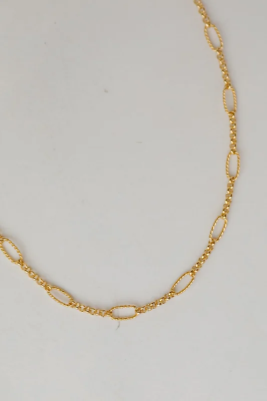 Rylie Gold Chain Necklace