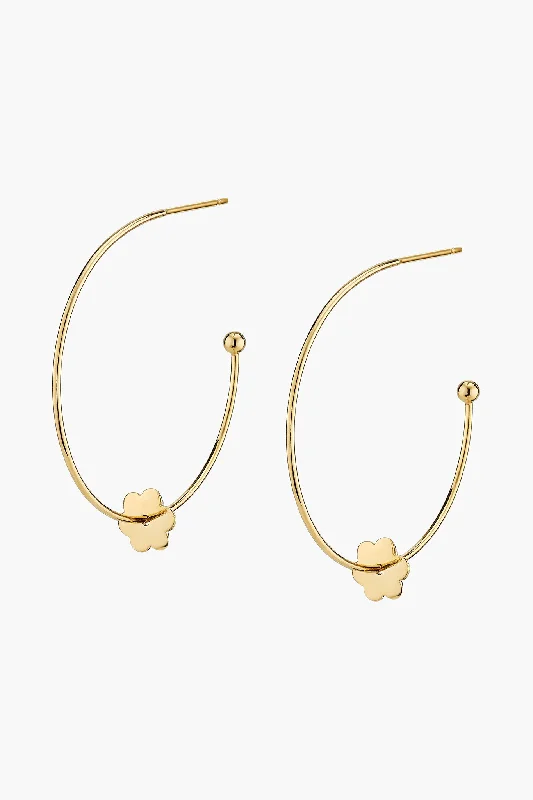 Don't Miss Out On Bestselling Jewelry At Special Prices Small Flower Hoop-La Earrings