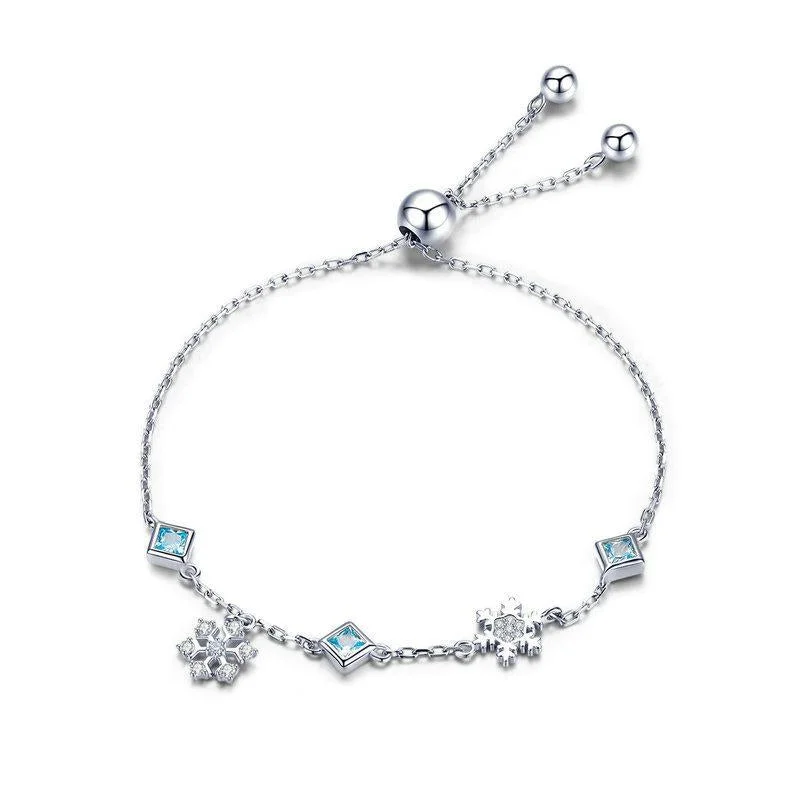 Chic And Stylish Jewelry At Exclusive Prices Snowflower Bolo Bracelet Bridesmaid Gift Chic And Stylish Jewelry At Exclusive Prices Snowflower Bolo Bracelet Bridesmaid Gift