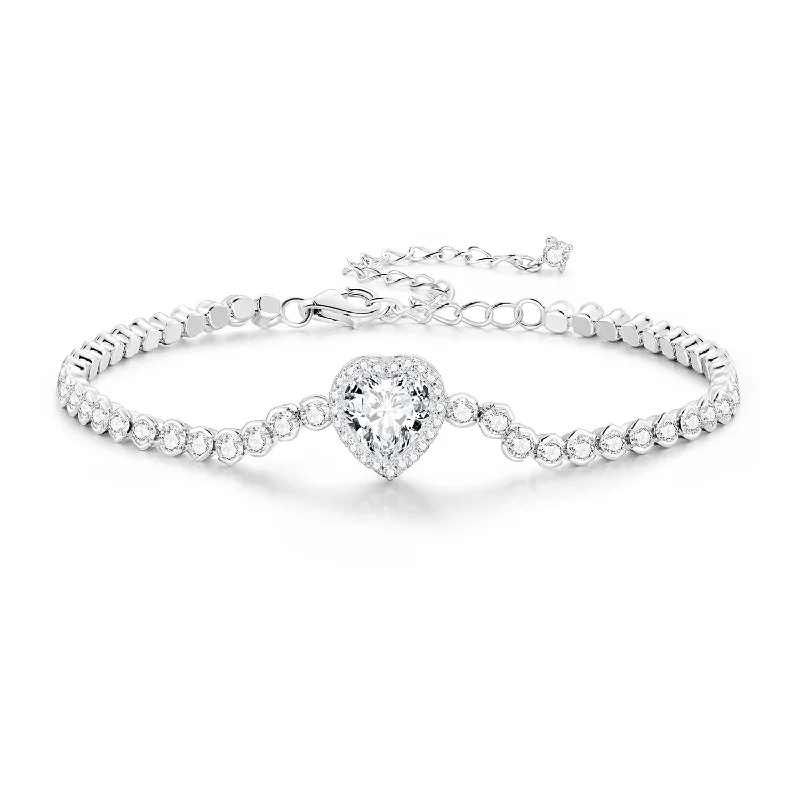 Special Jewelry Deals – Upgrade Your Collection Sparkling Heart Bracelet