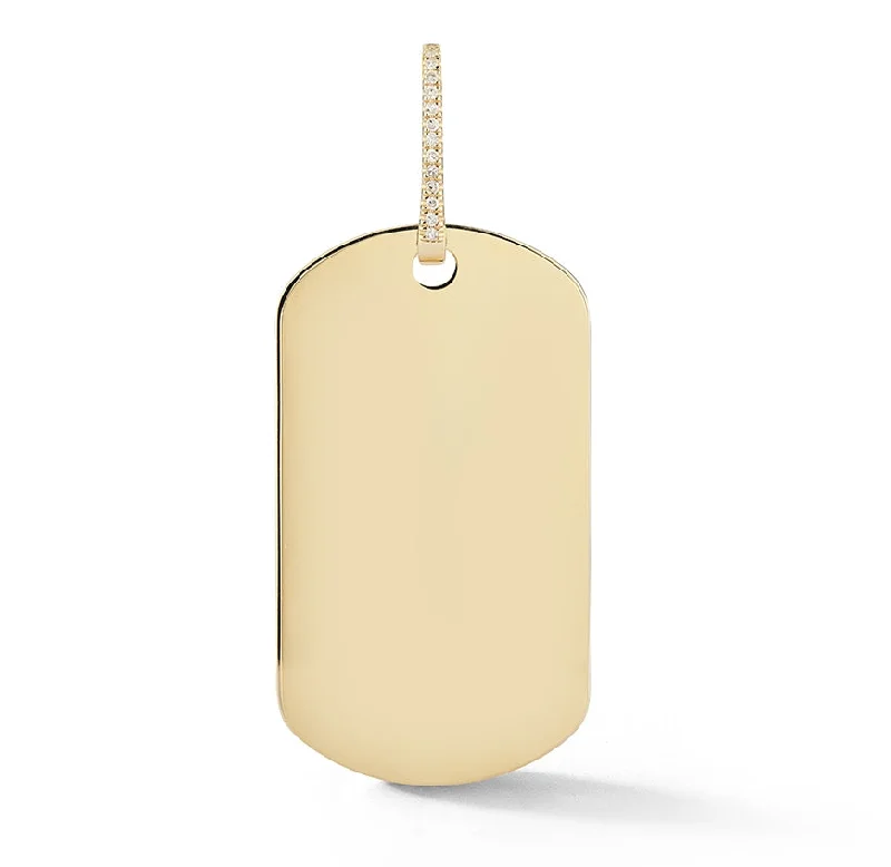 Shop Dazzling Rings, Earrings, And More At Special Discounts Statement Dog Tag