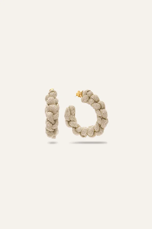 Customized Silver Jewelry For Unique Style Sueño Nautico Hoops in Gold