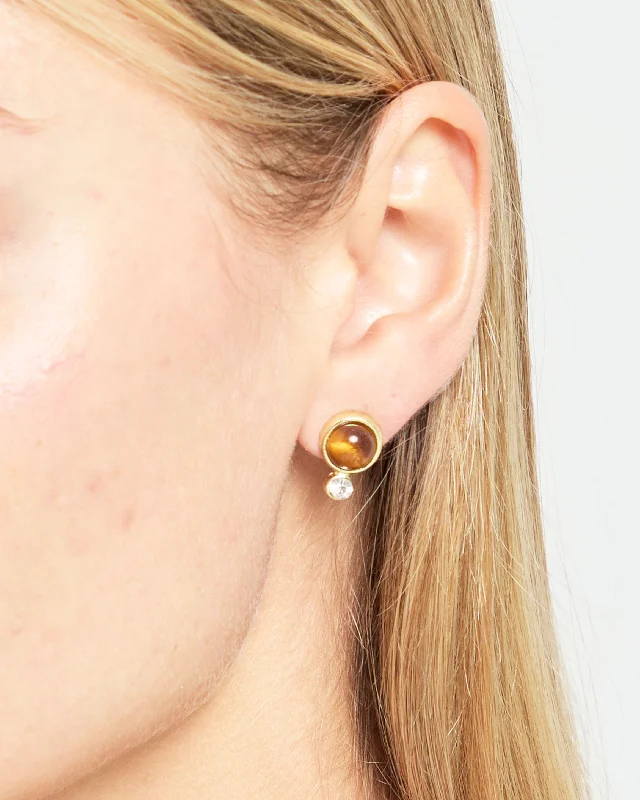 Sparkle On A Budget – Fine Jewelry For Less Tiger's Eye Gemstone Earrings