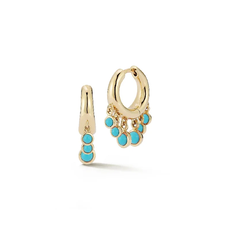 Limited-Time Jewelry Sale – Don't Miss Out On Dazzling Discounts Turquoise Dangle Huggie Limited-Time Jewelry Sale – Don't Miss Out On Dazzling Discounts Turquoise Dangle Huggie