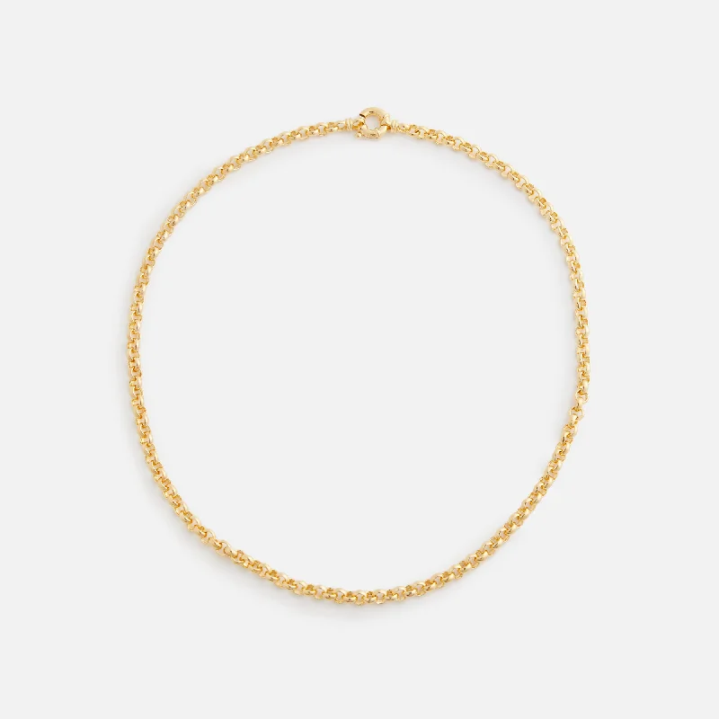 Special Offers On Handcrafted And Designer Jewelry Tom Wood Thick Rolo Chain Gold 20.5 - Gold Special Offers On Handcrafted And Designer Jewelry Tom Wood Thick Rolo Chain Gold 20.5 - Gold