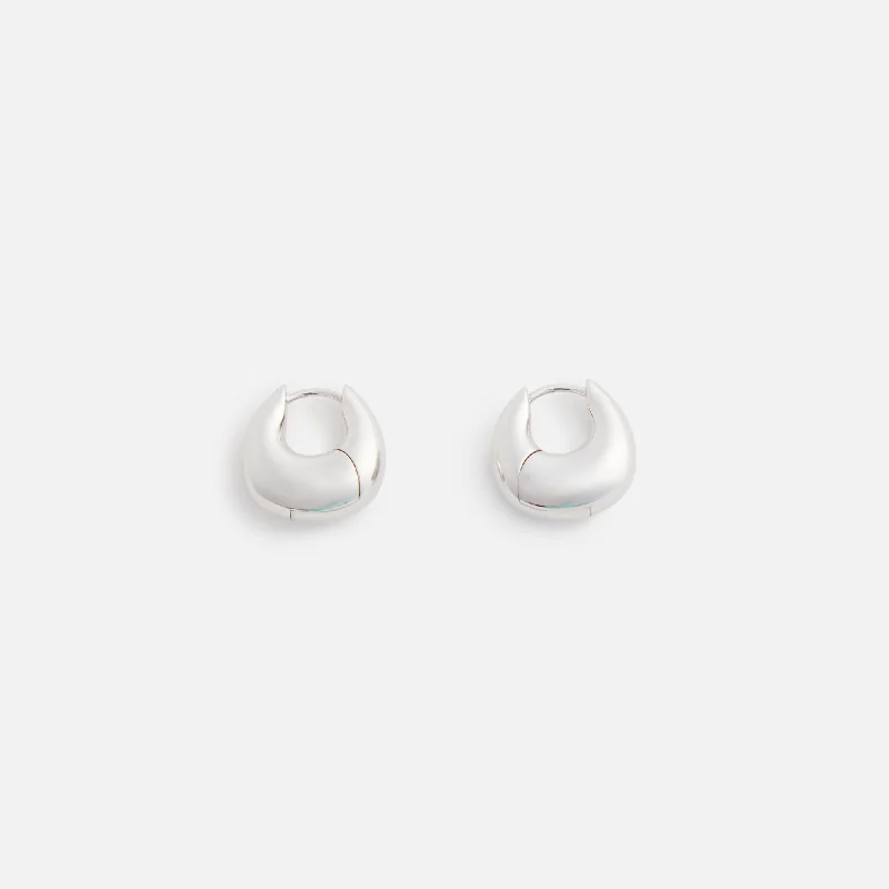 Clearance Sale On High-End Jewelry Collections Tom Wood Bao Small Hoops - Silver