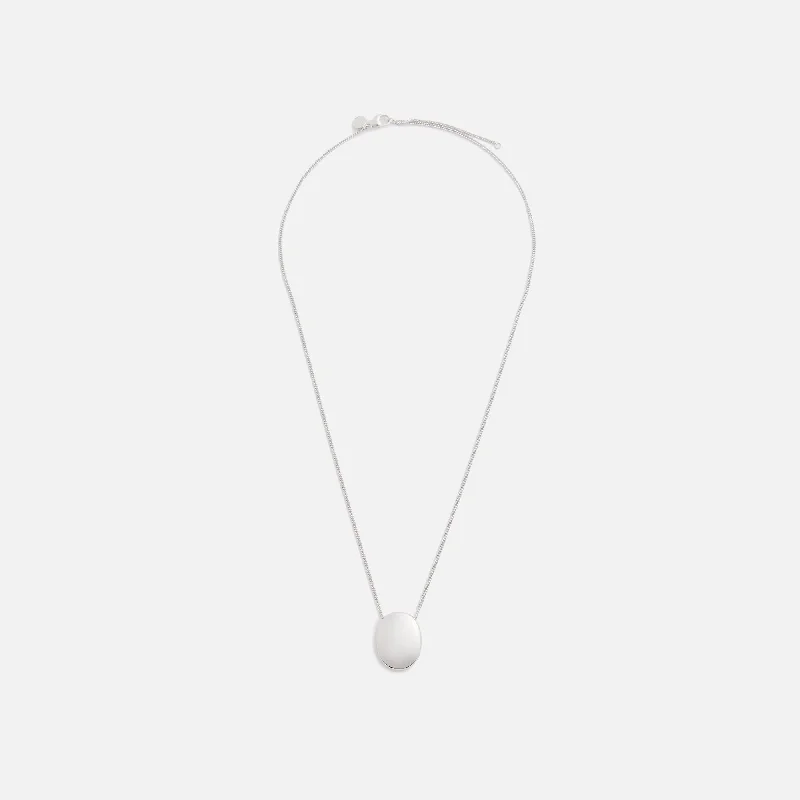 Seasonal Jewelry Sale – Upgrade Your Collection Tom Wood Pebble Pendant Silver 22.5 - Silver Seasonal Jewelry Sale – Upgrade Your Collection Tom Wood Pebble Pendant Silver 22.5 - Silver