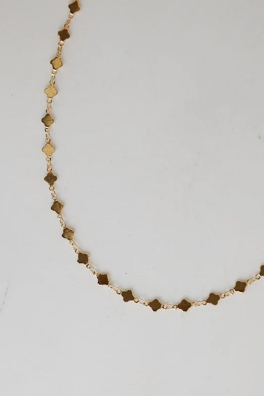 Jewelry Sale Bonanza – Grab Your Sparkle Now Victoria Gold Chain Necklace