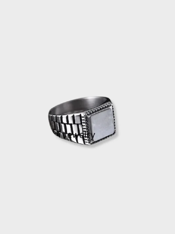 Exclusive Jewelry Offers – Sparkle For Less Vintage Silver Onyx Ring