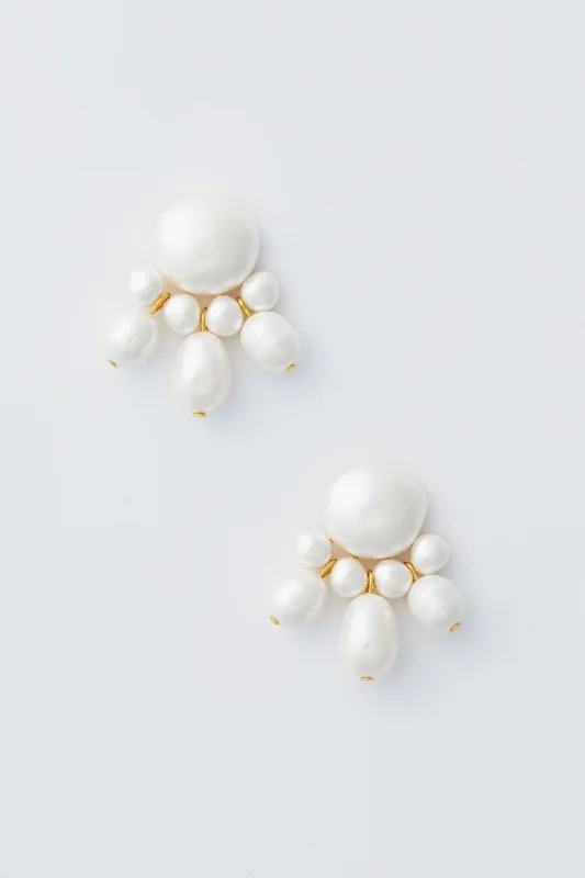 High-End Sparkle, Low-End Prices – Jewelry Sale Live White Maggie Earrings