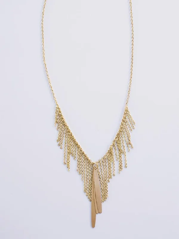 Limited-Stock Jewelry Sale – Once It's Gone, It's Gone Willow Necklace - Gold