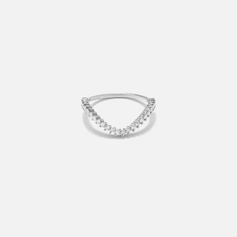 Exclusive Jewelry Bundles At Discounted Rates Yvonne Leon Alliance Mini Vague - Blanc Exclusive Jewelry Bundles At Discounted Rates Yvonne Leon Alliance Mini Vague - Blanc