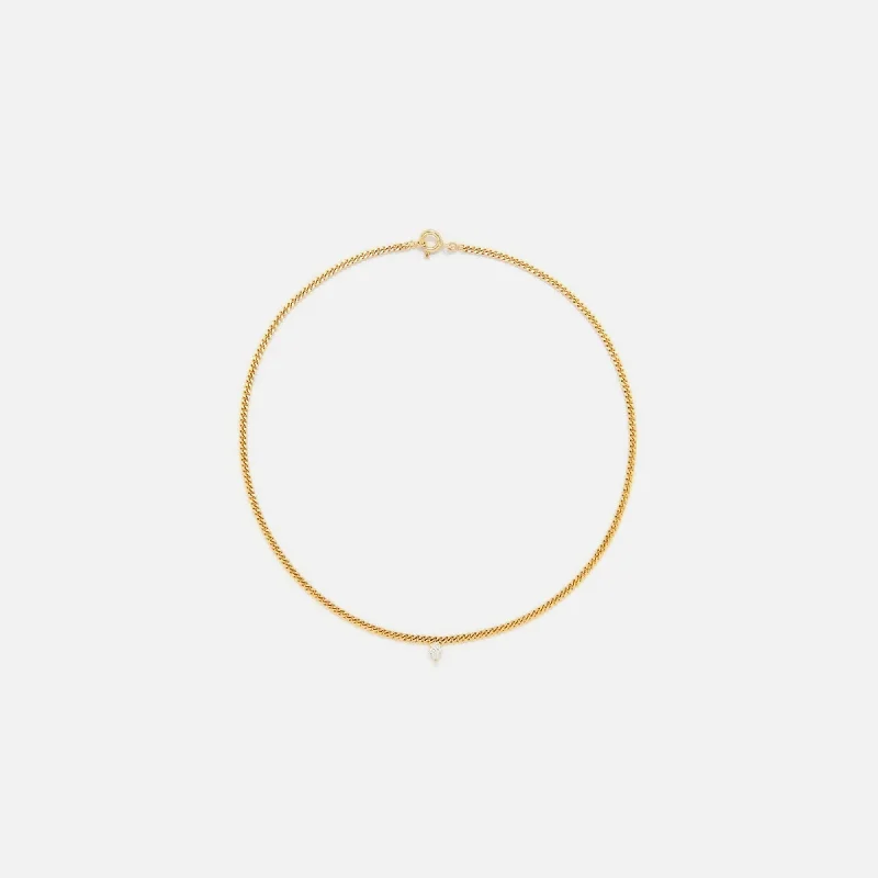Exclusive Jewelry Discounts – Shop Now For Savings Yvonne Leon Collier Gourmette Flottant Diamant Poire - Yellow Exclusive Jewelry Discounts – Shop Now For Savings Yvonne Leon Collier Gourmette Flottant Diamant Poire - Yellow