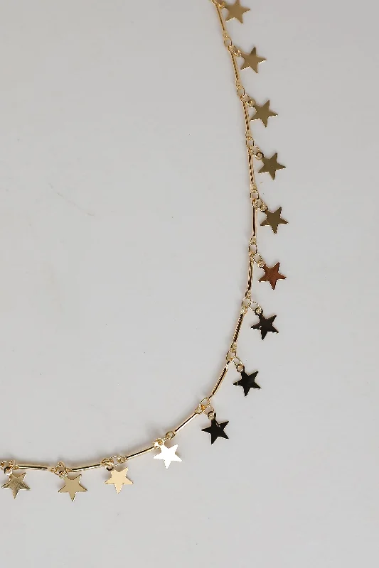 Huge Savings On Timeless Jewelry Collections Zoey Gold Star Charm Necklace