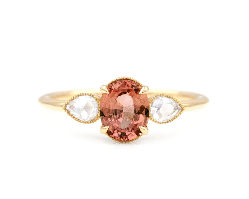 Exclusive Savings On Timeless Jewelry Pieces 1.06-Carat Padparadscha Sapphire Cora Ring (Ready to Ship) Exclusive Savings On Timeless Jewelry Pieces 1.06-Carat Padparadscha Sapphire Cora Ring (Ready to Ship)