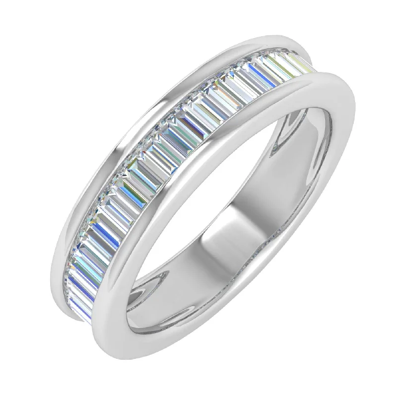 Affordable Glamour – Premium Jewelry At Special Prices 1/2 Carat Channel Set Baguette Shape Diamond Wedding Band Ring in Gold Affordable Glamour – Premium Jewelry At Special Prices 1/2 Carat Channel Set Baguette Shape Diamond Wedding Band Ring in Gold
