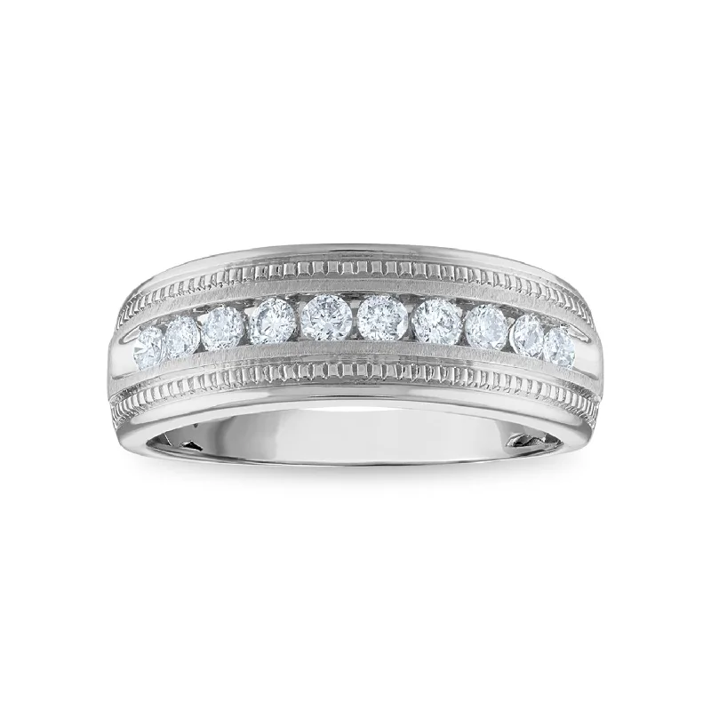 Flash Jewelry Sale – Get Stunning Pieces At Low Prices 1/2 CTW Diamond Wedding Ring in 10KT White Gold Flash Jewelry Sale – Get Stunning Pieces At Low Prices 1/2 CTW Diamond Wedding Ring in 10KT White Gold