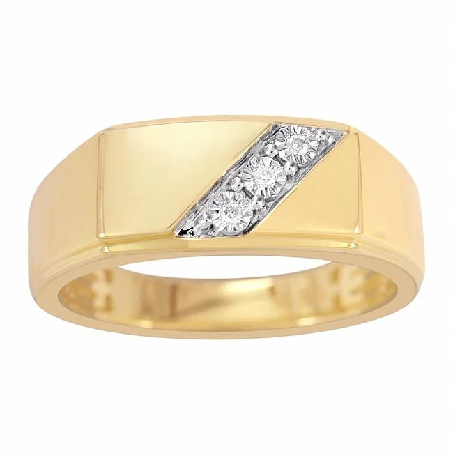 Breathtaking Jewelry, Breathtaking Prices 1/30 CTW Diamond Ring in 10KT Yellow Gold Breathtaking Jewelry, Breathtaking Prices 1/30 CTW Diamond Ring in 10KT Yellow Gold