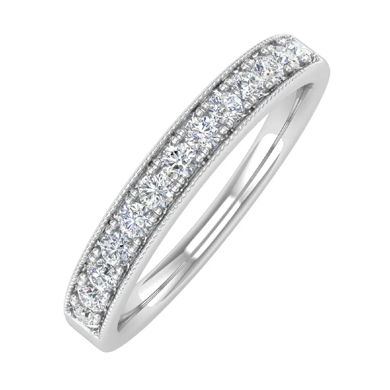 Shop Stylish Jewelry Now And Save Big 1/4 Carat Round Diamond Wedding Band Ring in Gold Shop Stylish Jewelry Now And Save Big 1/4 Carat Round Diamond Wedding Band Ring in Gold