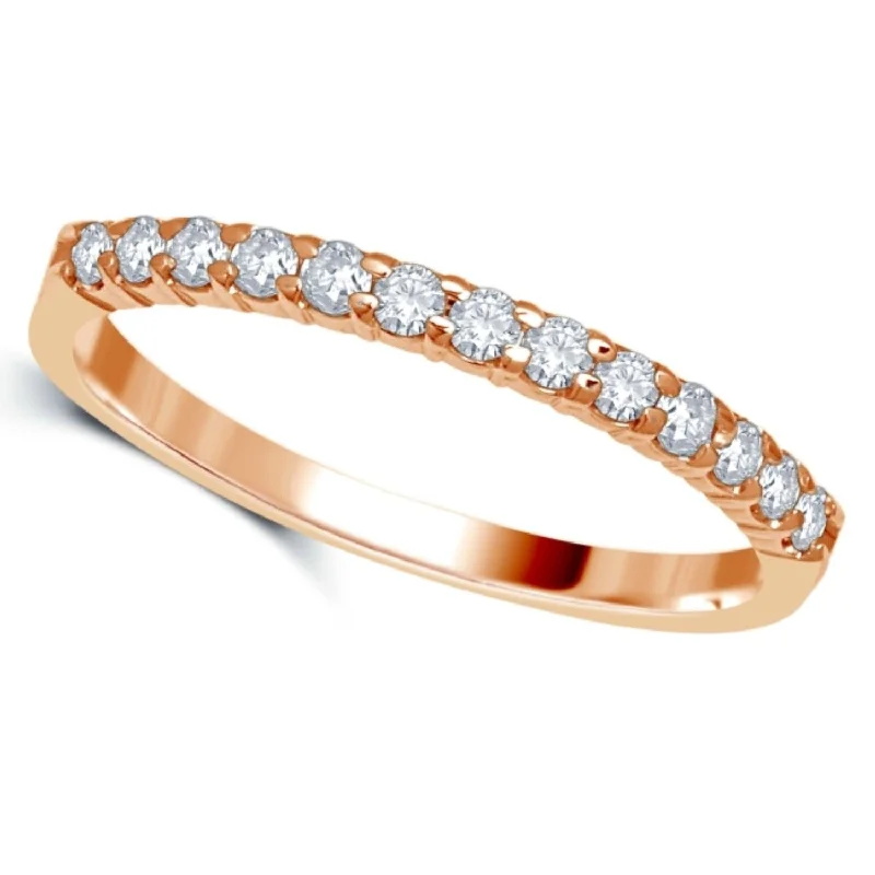 Exclusive Jewelry Discounts – Shop Now For Savings 1/4 CTW Diamond Wedding Ring in 14KT Rose Gold Exclusive Jewelry Discounts – Shop Now For Savings 1/4 CTW Diamond Wedding Ring in 14KT Rose Gold