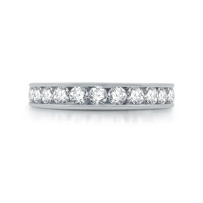Sparkle In Style With Our Best Jewelry Deals 1 CTW Diamond Anniversary Ring in 10KT White Gold Sparkle In Style With Our Best Jewelry Deals 1 CTW Diamond Anniversary Ring in 10KT White Gold